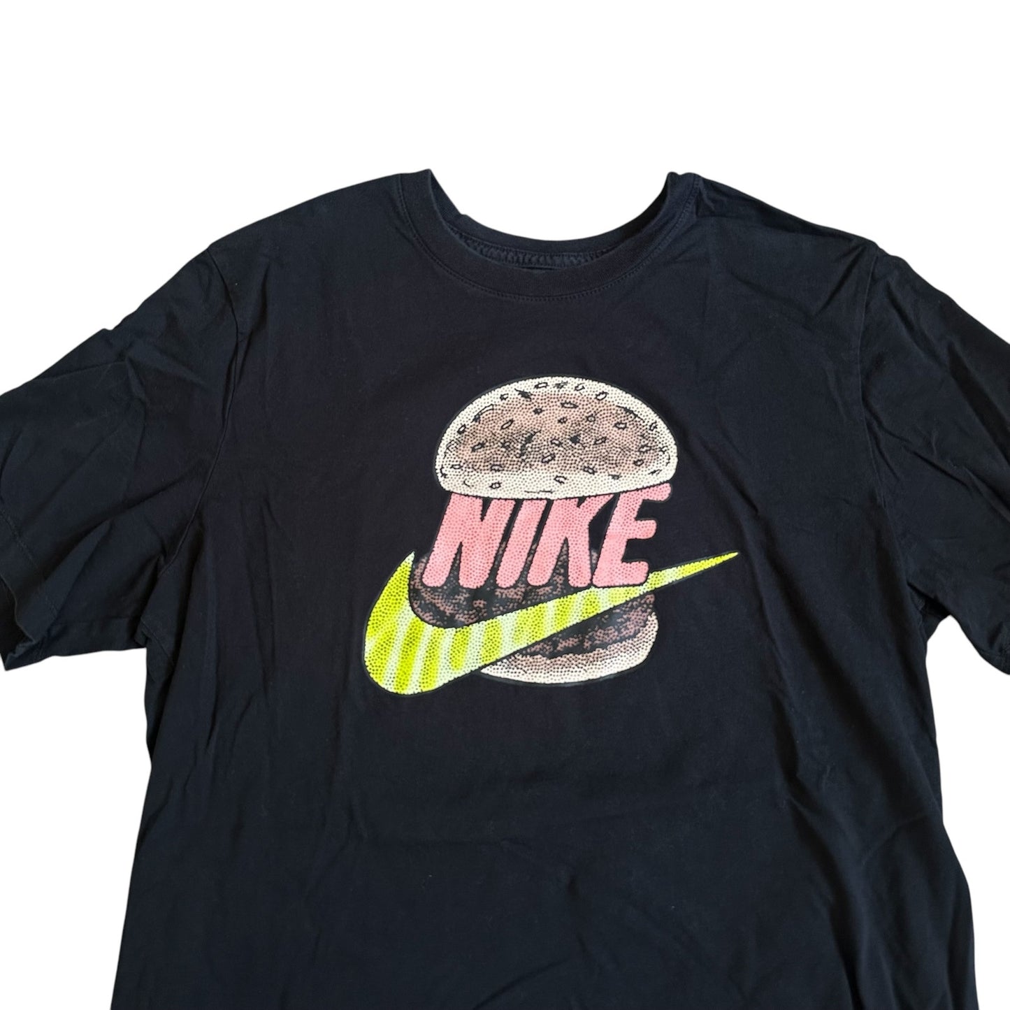 Nike Icon Futura Burger Swoosh T-Shirt Mens Large