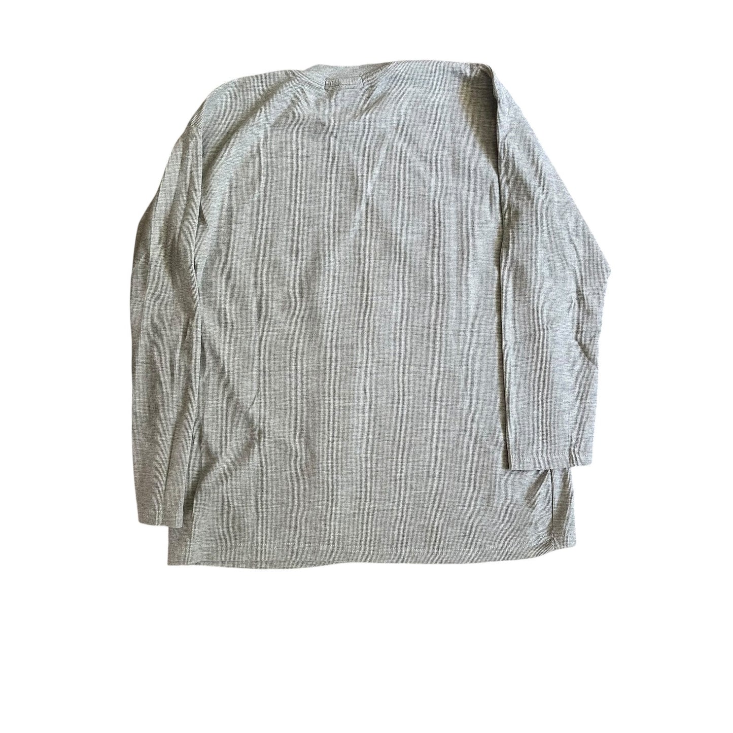 Akuma y2k 2000s Cross Wings Gray Thermal Sweater Mens Large