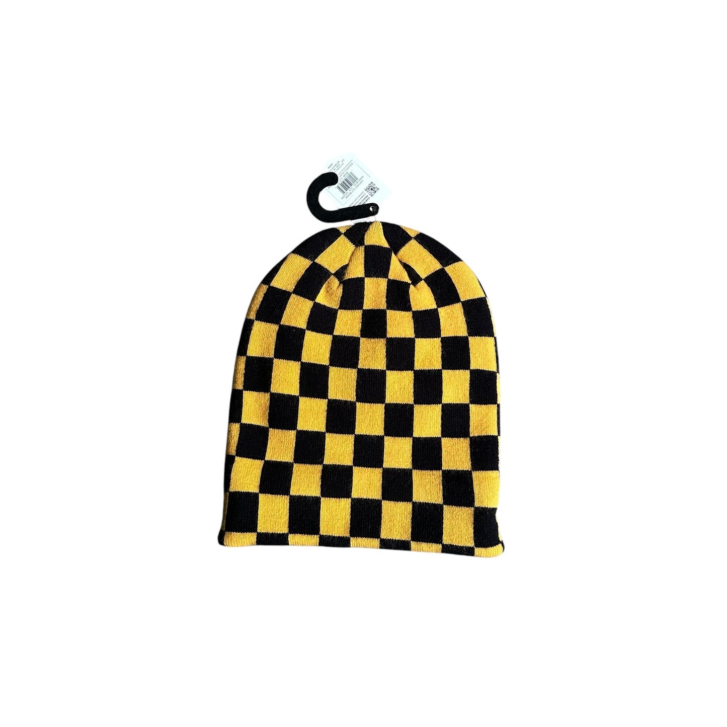 Stance Checked Out Beanie Golden Yellow Mens OneSize NWT