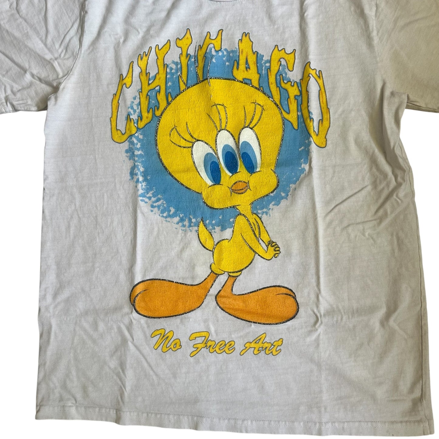 Dee Cosey Chicago Tweety No Free Art Tee Shirt Mens Large
