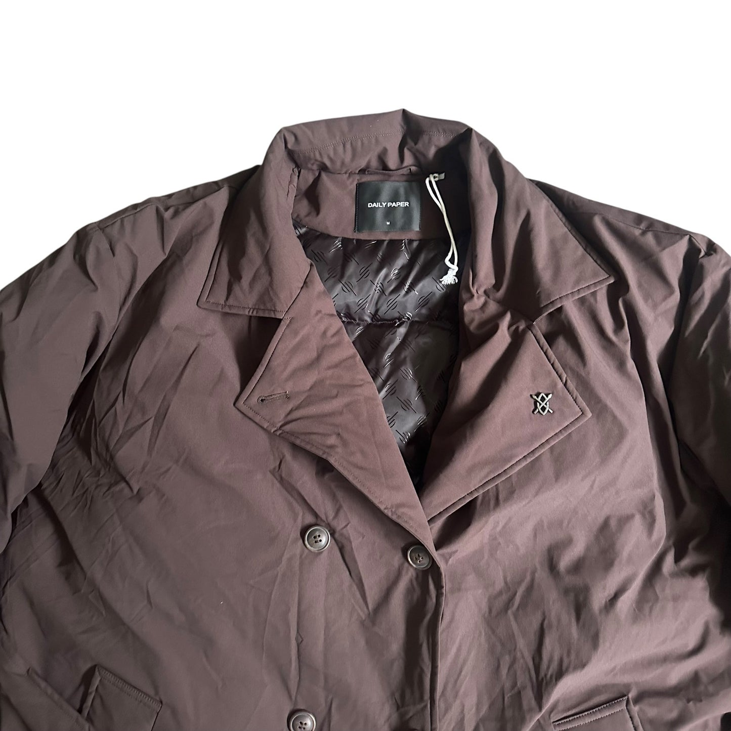 Daily Paper Niesha Trench Coat Womens Medium