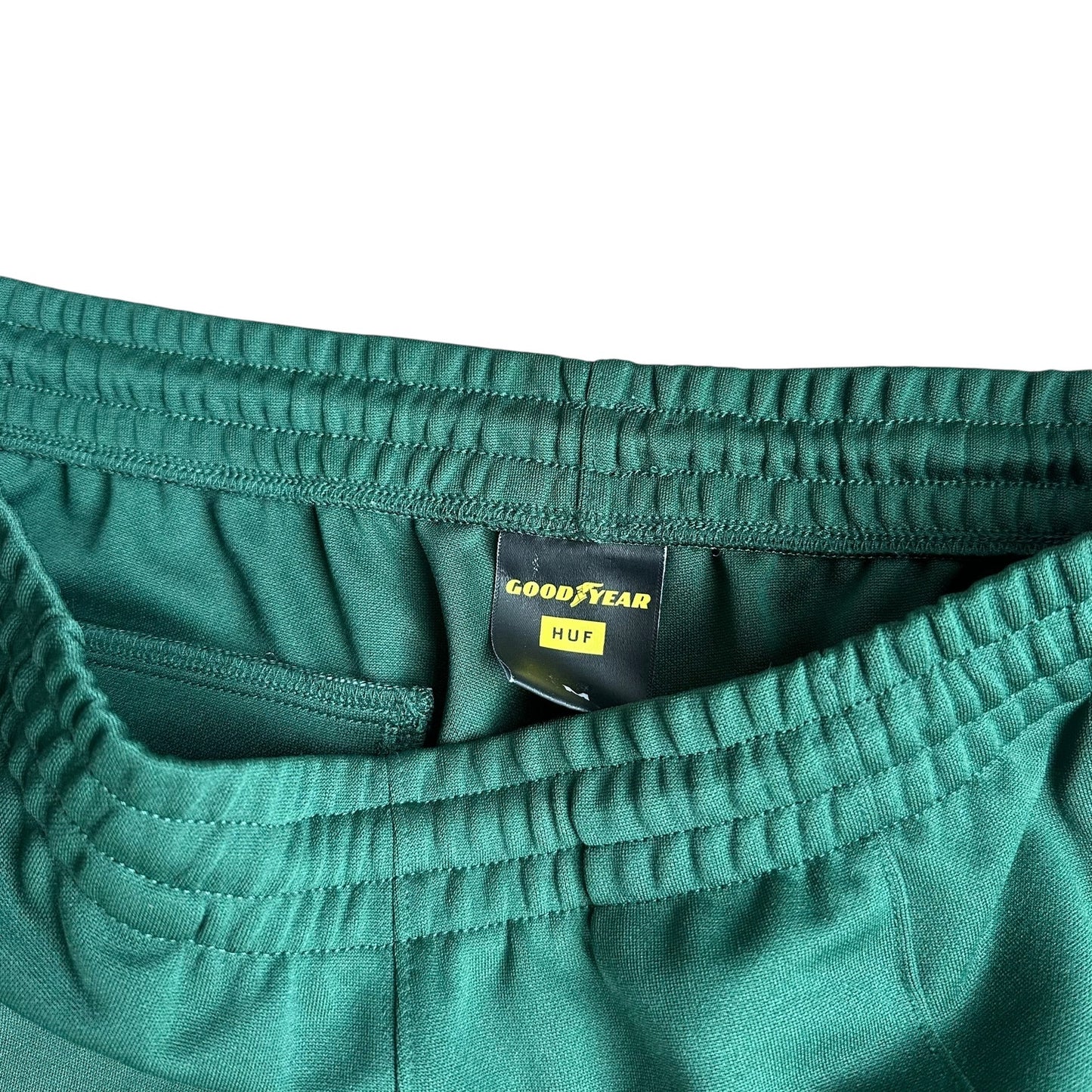 Goodyear x HUF Touring Green Track Pants Mens Medium