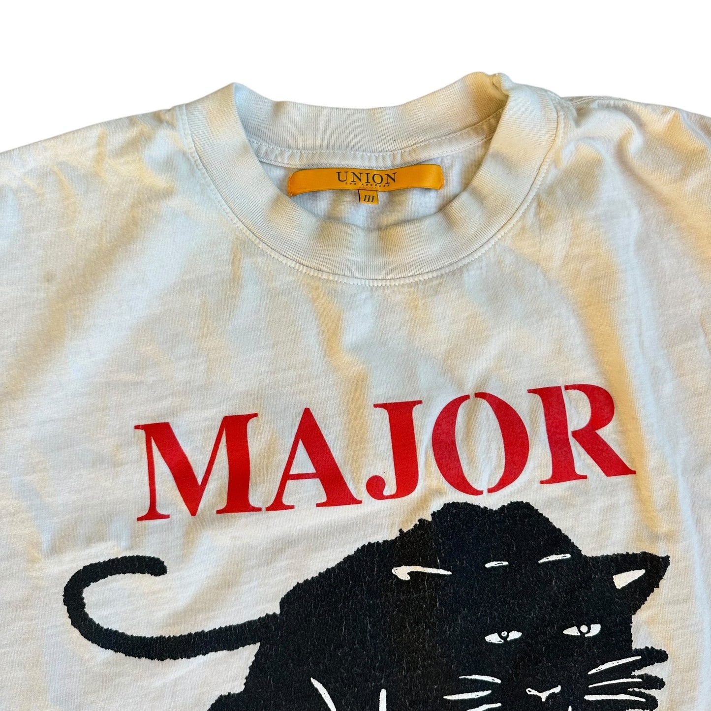Union Major Threat Black Panther T Shirt Mens Large