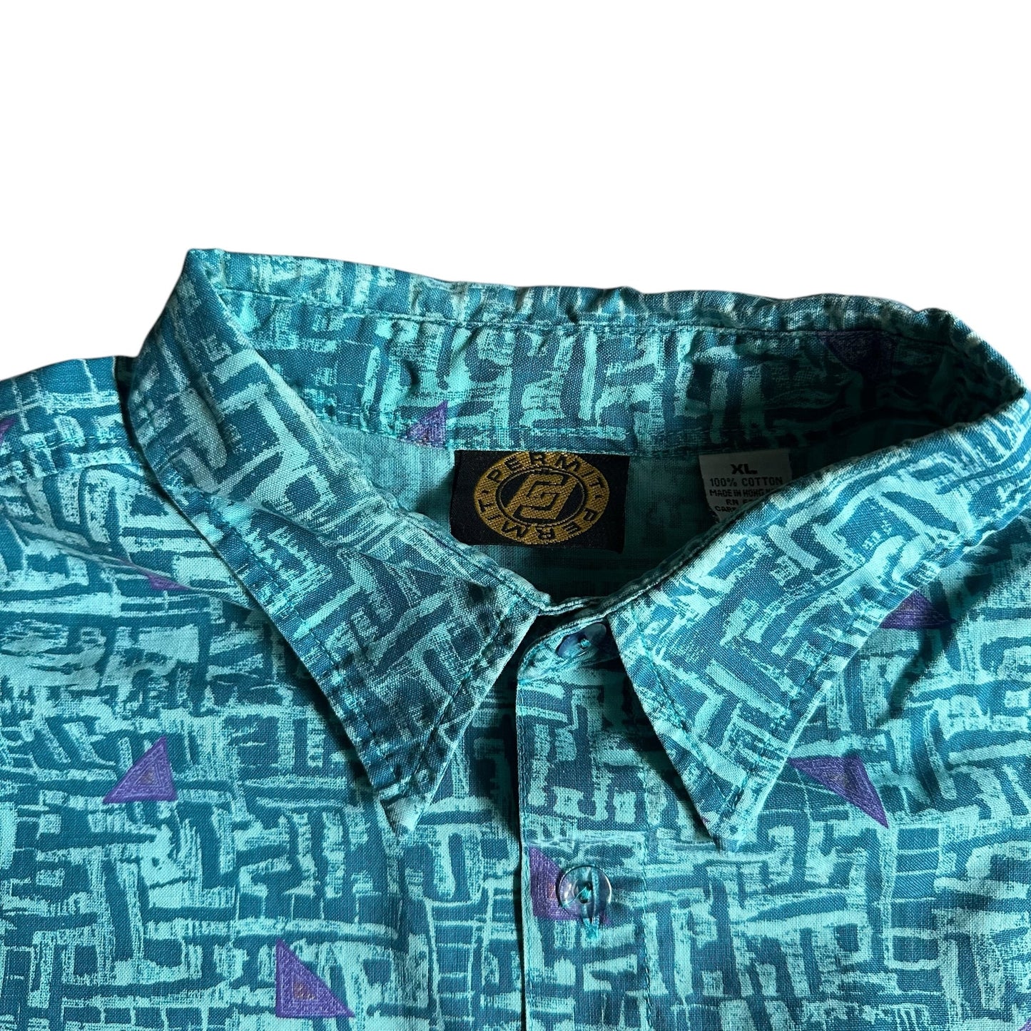 Vintage 90s 80s Saved By The Bell Style Shirt Mens XL