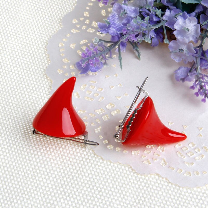 π Small Devil Horns Hair Clips π