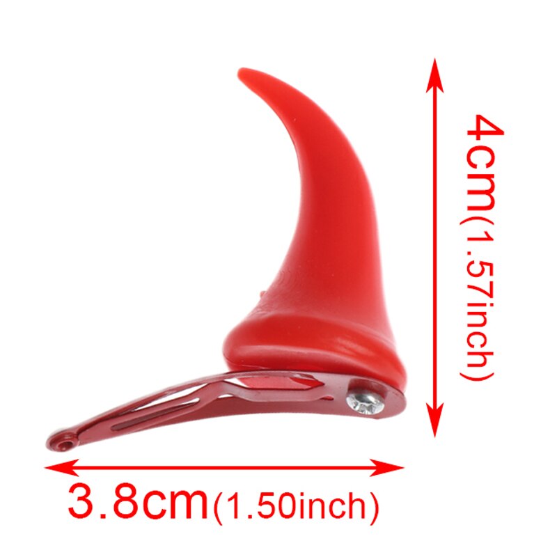π Long Devil Horns Hair Clips π