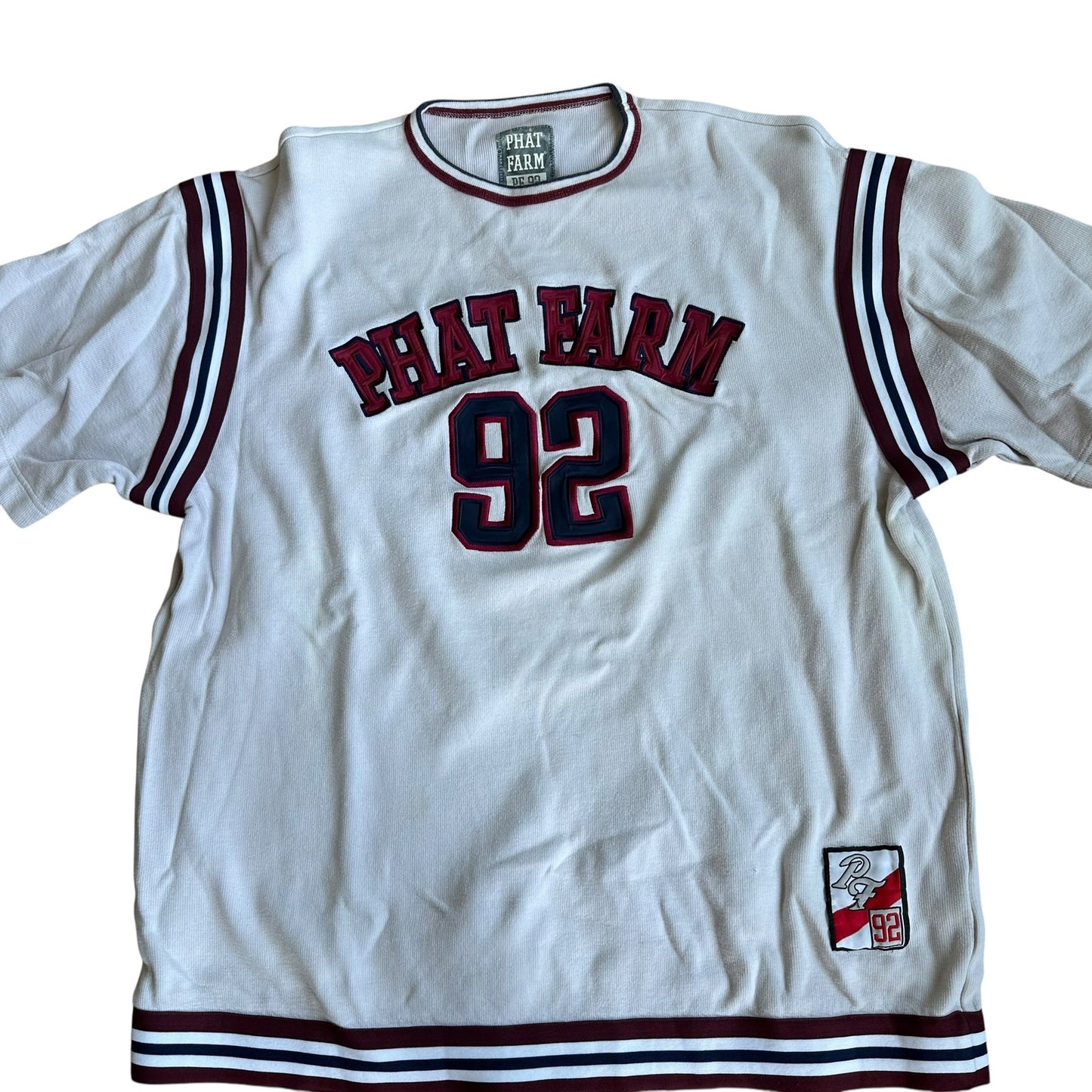 Vintage 90s Phat Farm Crewneck Shirt Mens XL