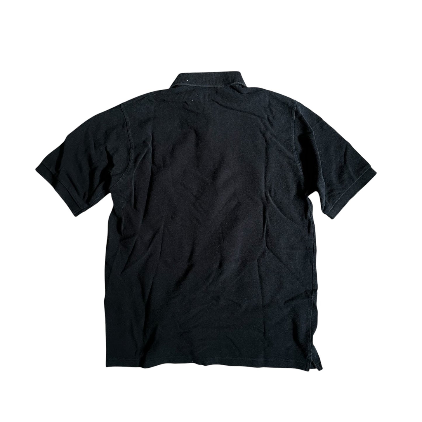 Burberry Black Polo Shirt Mens Large Authentic