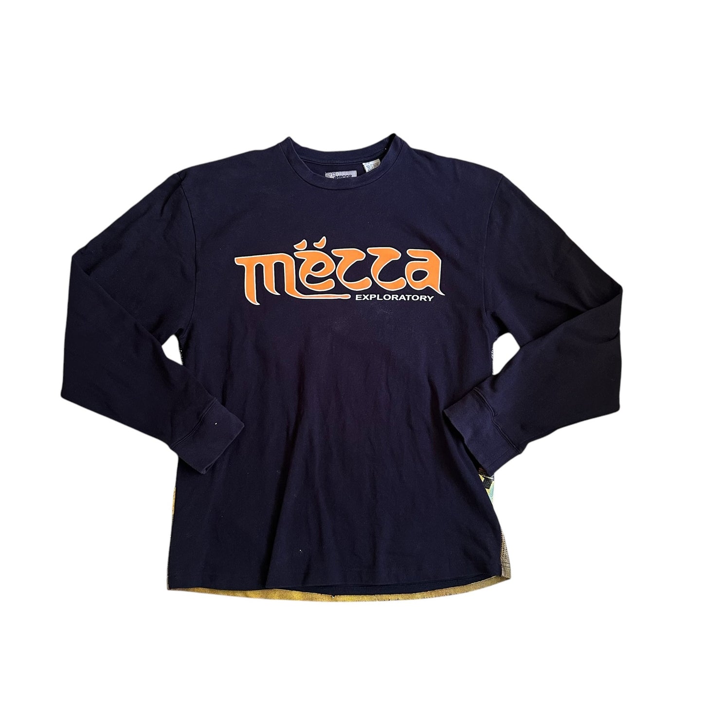Vintage y2k Mecca Rap Hip Hop LongSleeve Shirt Mens 2XL