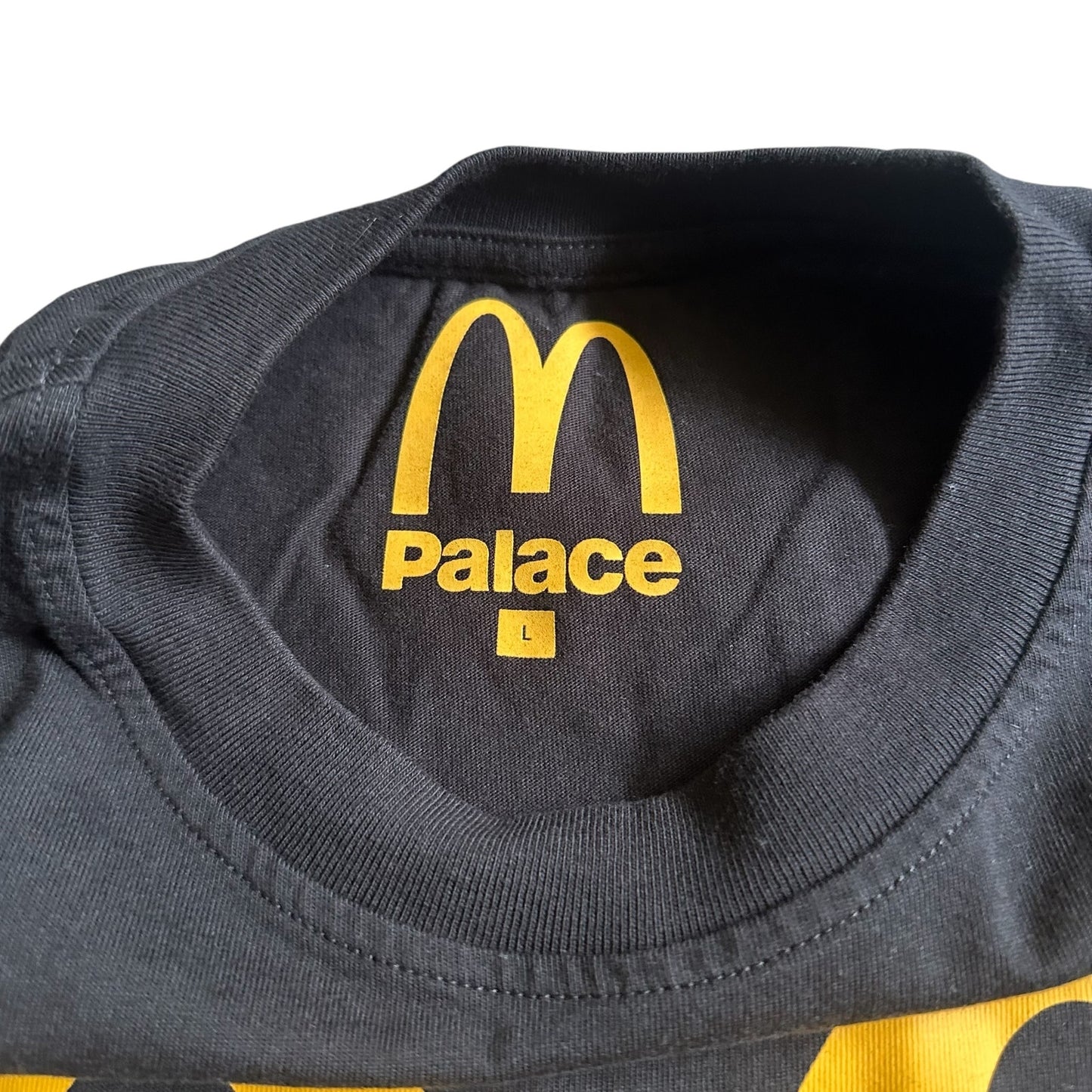 Mcdonalds x Palace Logo Skateboard Tee Shirt Mens Large