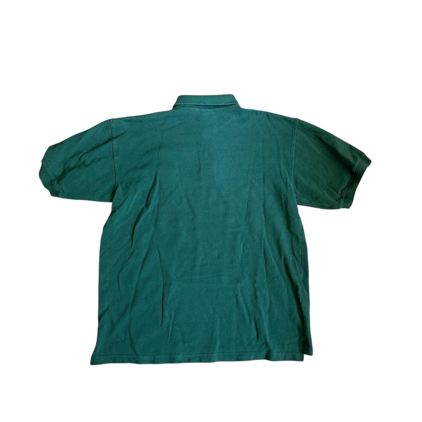 Vintage Warner Bros Cartoon Network Bugs Bunny Green Polo Mens Medium