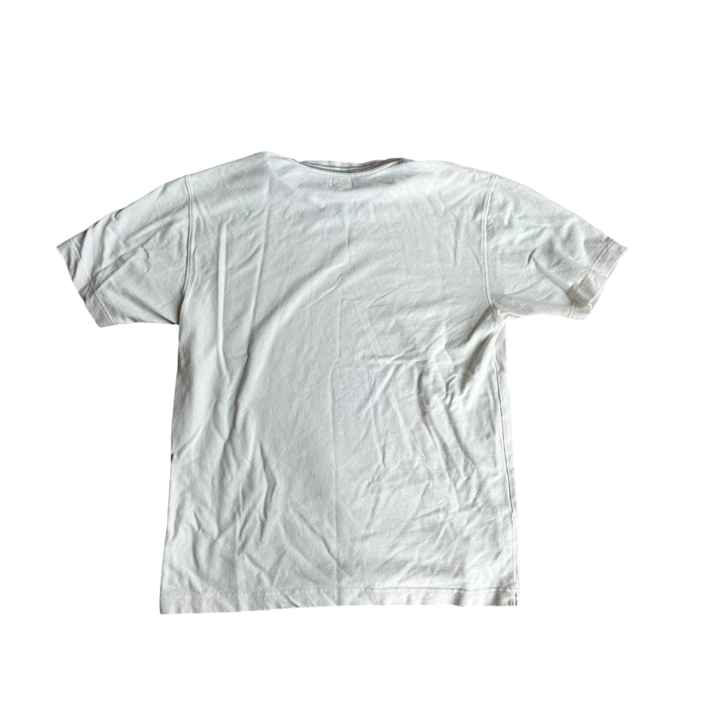 Calvin Klein White Gray V-Neck T-Shirt NWOT Mens Large