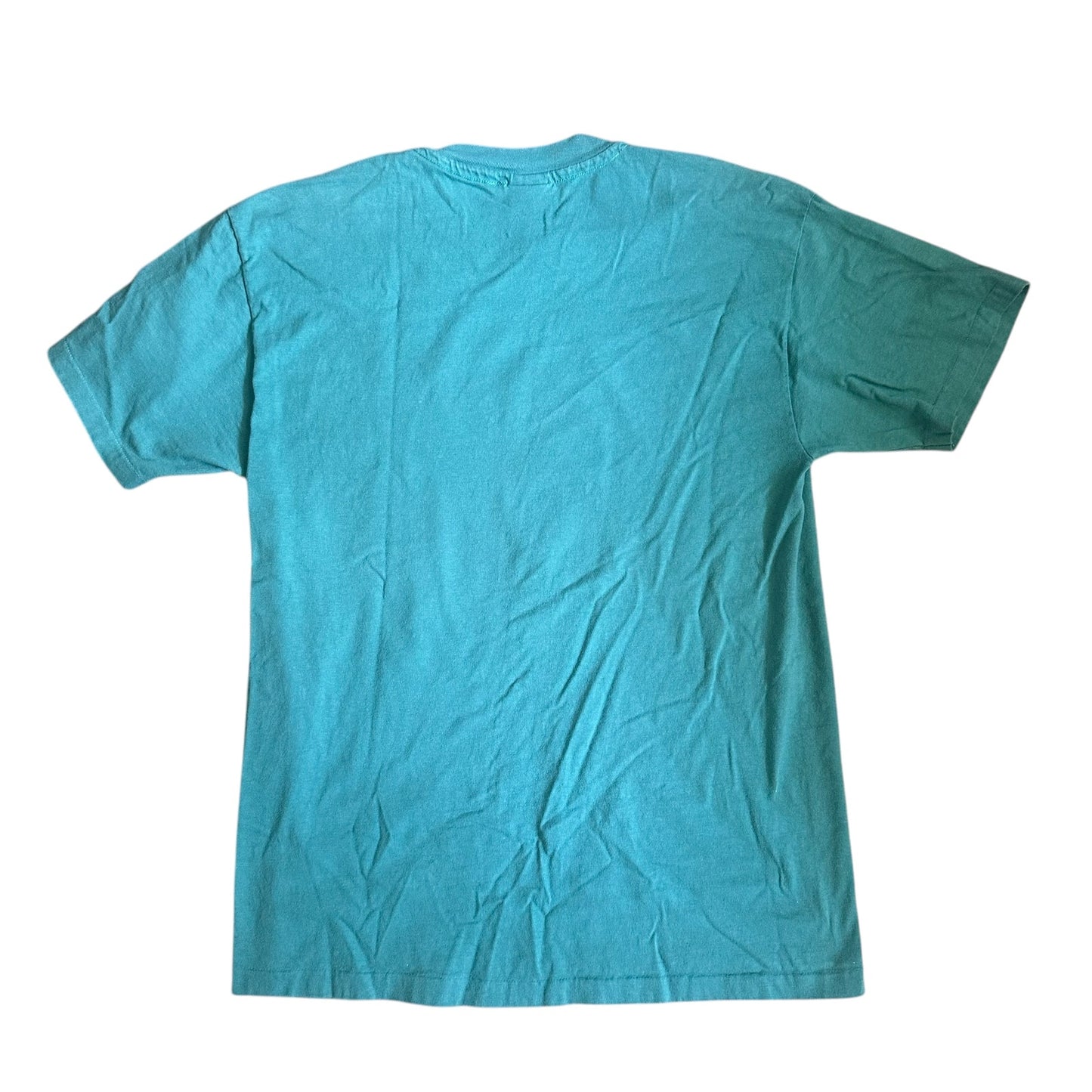 Disney Single Stitch Bouncing Tigger T-Shirt Mens Blue Large