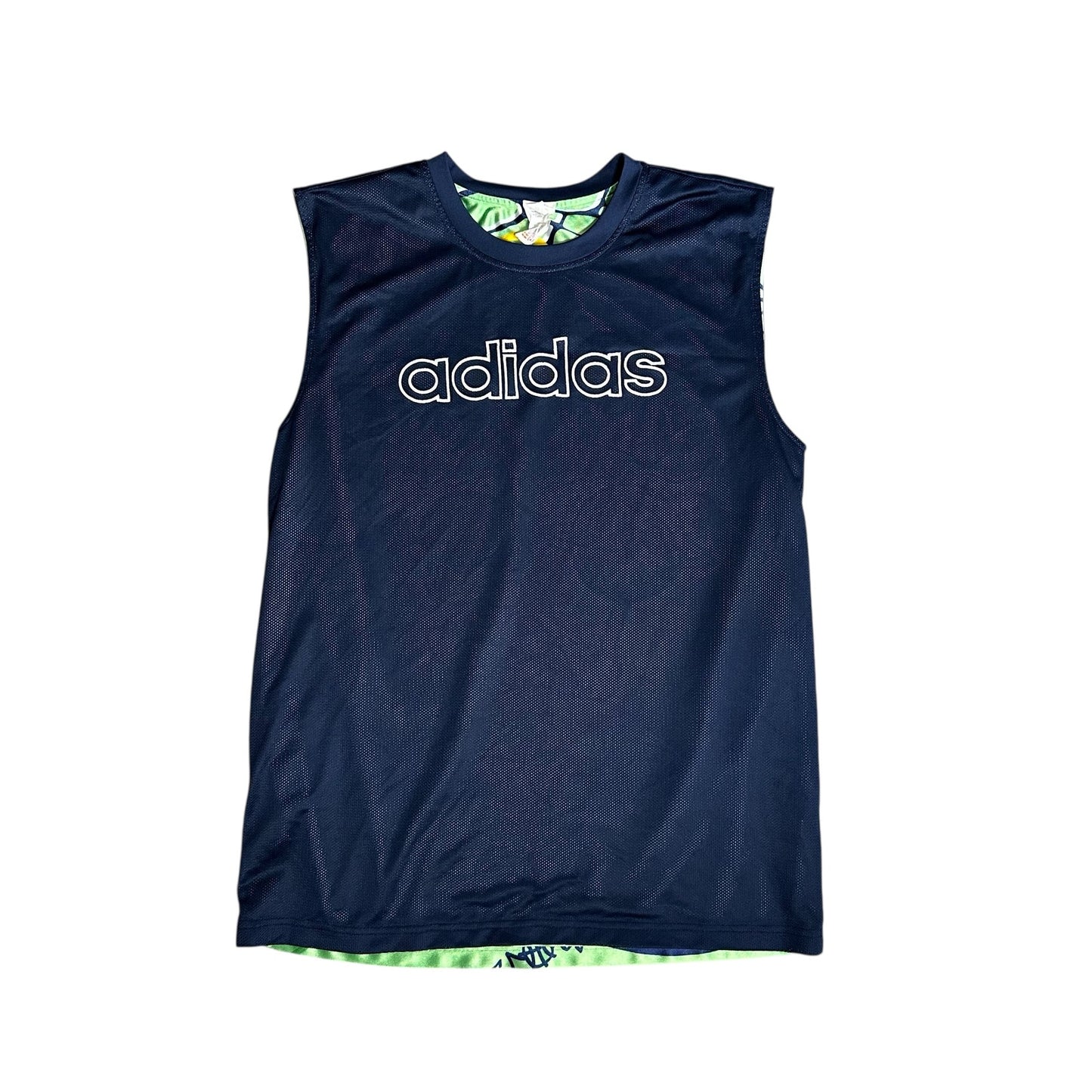 Vintage Adidas Basketball Jersey Reversible Mens Large
