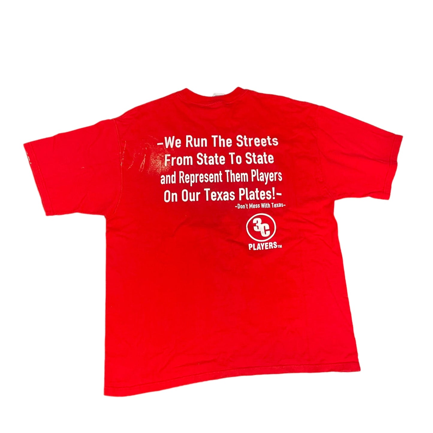 3rd Coast Players Texas Promo Rap Tee Band Tee Mens Vintage y2k XL