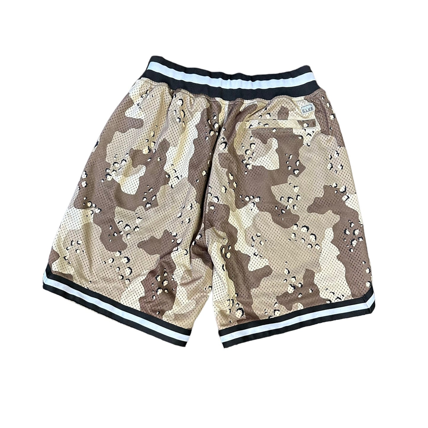 ProClub Made By Us Camo Basketball Shorts Mens Small