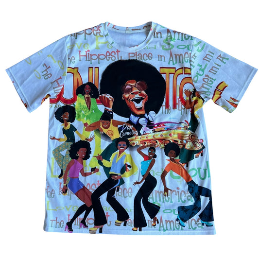 Don Cornelius Tribute Soul Train T-Shirt Mens XL