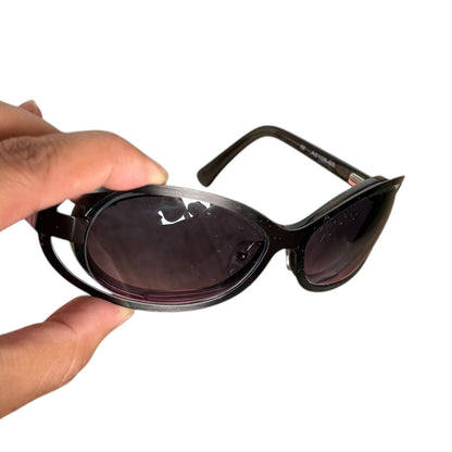 Alain Mikli Vintage 80s Double Lens Designer Sunglasses A0108