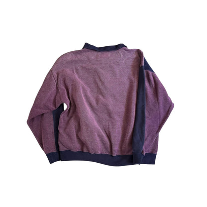 Vintage 90s Colorblock 1721 Sportclub Polo LongSleeve Mens XL