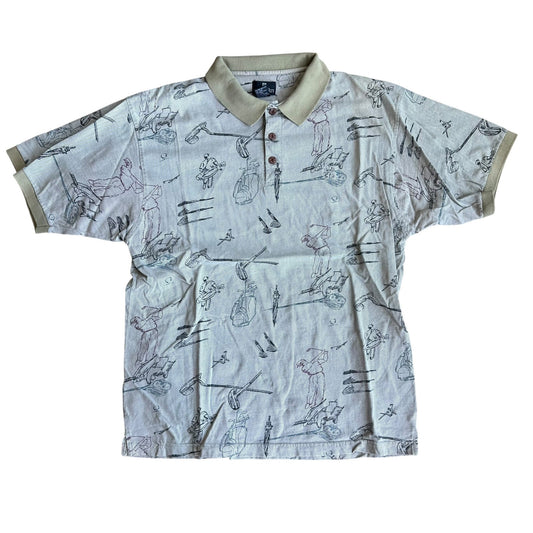 Givenchy Active Activewear Polo Golf Shirt ShortSleeve Mens XL