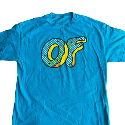 OFWGKTA OF OddFuture Tyler The Creator Donut Shirt Blue Mens XL