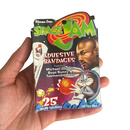 Warner Bros Space Jam Michael Jordan Adhesive Bandages 1996