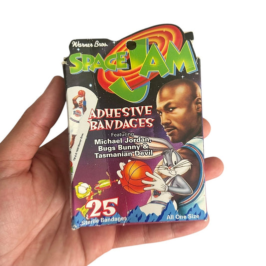 Warner Bros Space Jam Michael Jordan Adhesive Bandages 1996