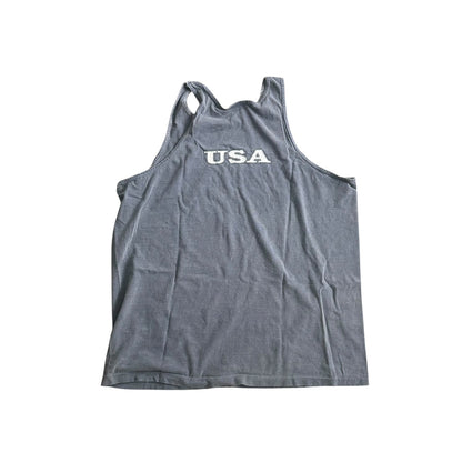 Vintage 90s Club USA Workout Tank Top Mens XL