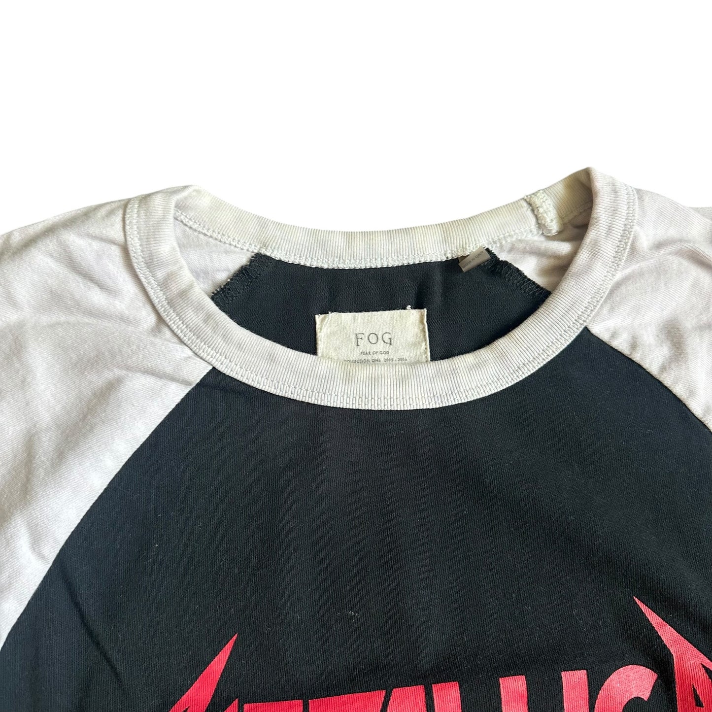 Fear of God FOG Metallica Damage Inc Cutoff Shirt Mens Medium