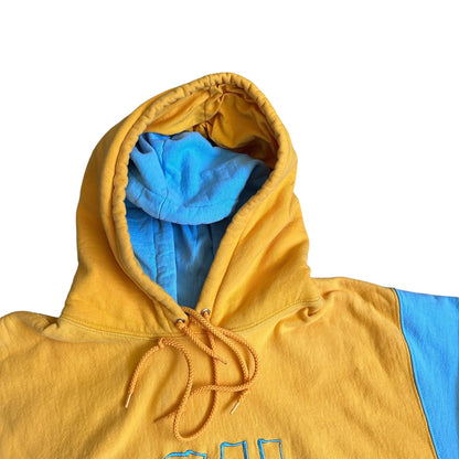 African American College Allegiance Southern University Hoodie Mens Large Yellow Blue