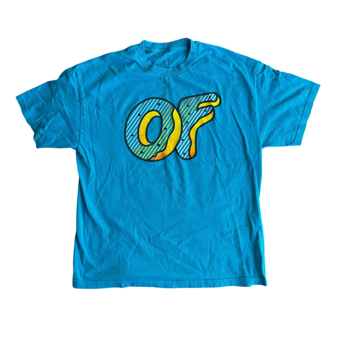 OFWGKTA OF OddFuture Tyler The Creator Donut Shirt Blue Mens XL