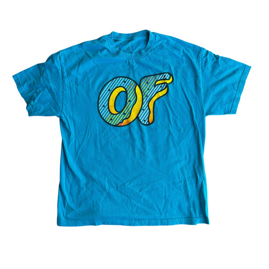 OFWGKTA OF OddFuture Tyler The Creator Donut Shirt Blue Mens XL