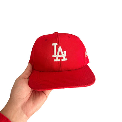 Red LA Los Angeles Dodgers Snapback