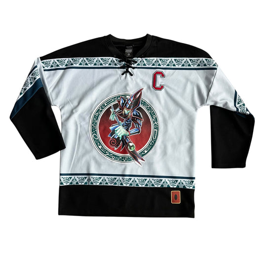 YuGioH Dark Magician Hockey Jersey Mens Small
