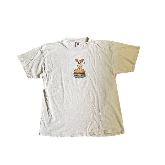 Yo Quiero Burger Vintage Taco Bell Spinoff Shirt Mens XL