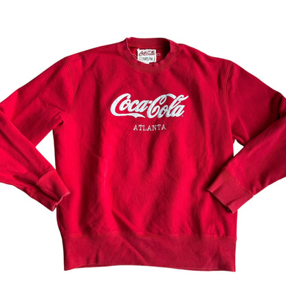 Vintage Atlanta Coca Cola Red Crewneck Sweater Mens Large
