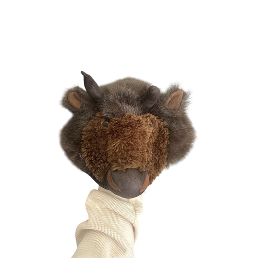 Buffalo Bison Cap Hat Head Cover One Size