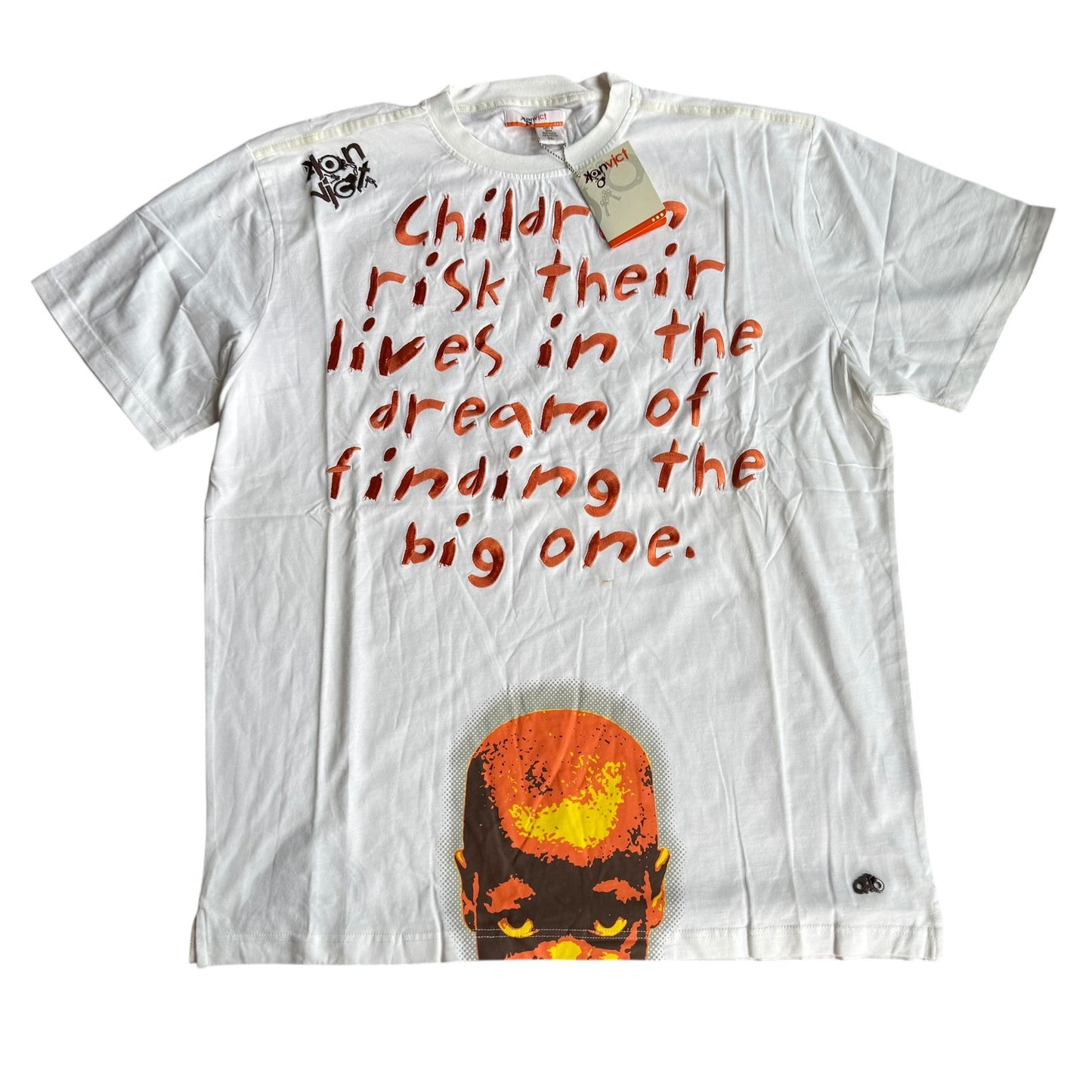 Vintage Konvict Akon y2k Blood Diamonds Africa T-Shirt 3XL NWT