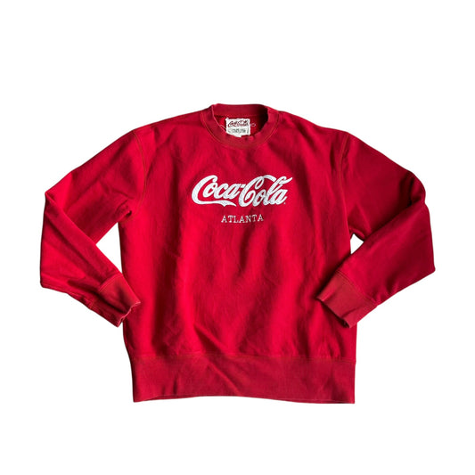 Vintage Atlanta Coca Cola Red Crewneck Sweater Mens Large