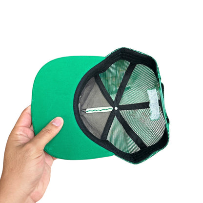 Alice Hollywood Trucker Chopper Hat Green Adjustable