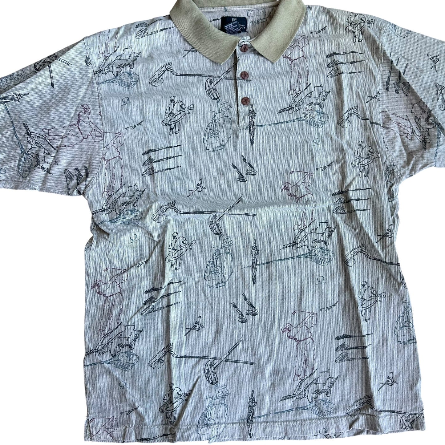 Givenchy Active Activewear Polo Golf Shirt ShortSleeve Mens XL