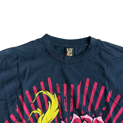 New Koncept Rose Large Print Vintage y2k Shirt Mens XL