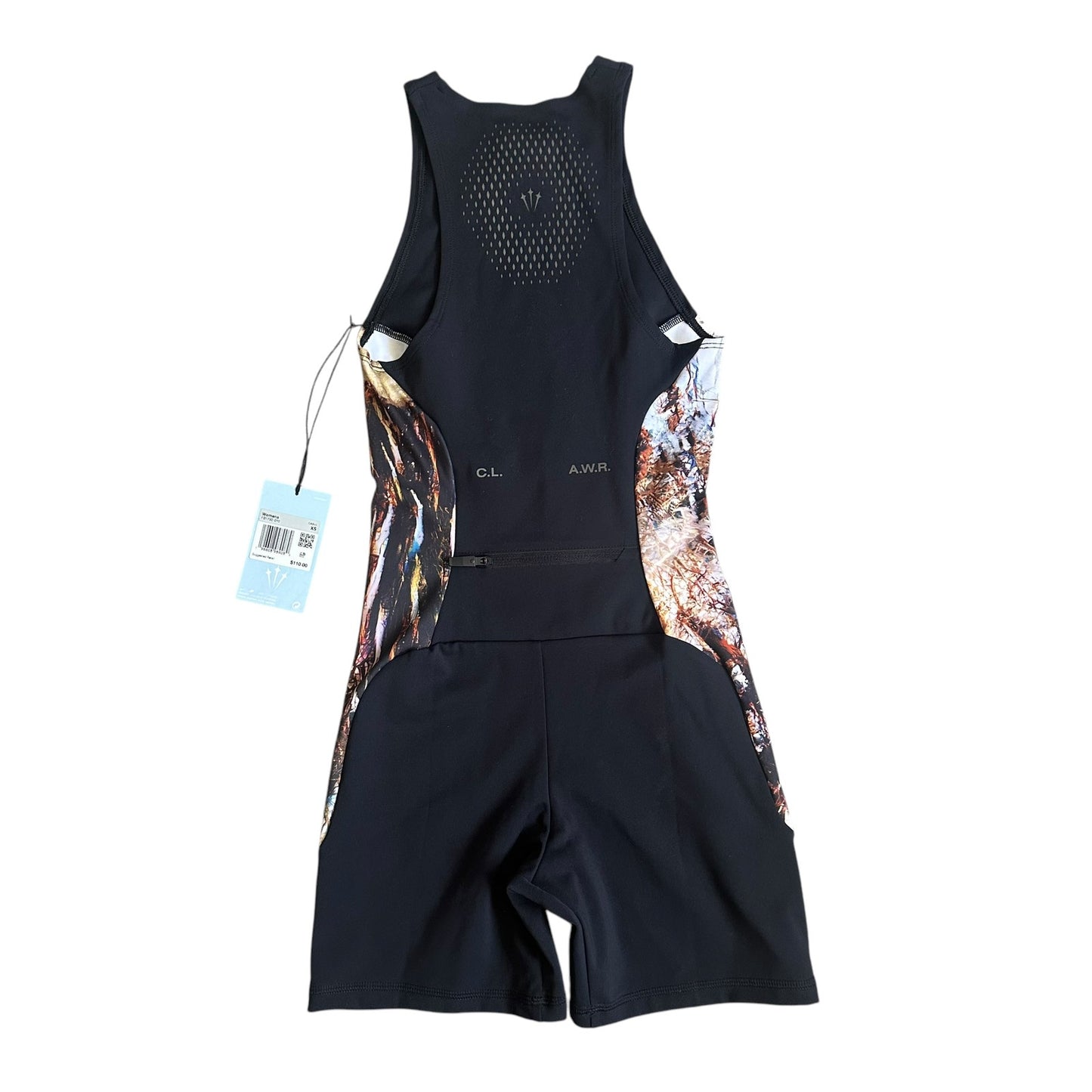 Black Nike NOCTA Women's Run Unitard x Drake XS NWT