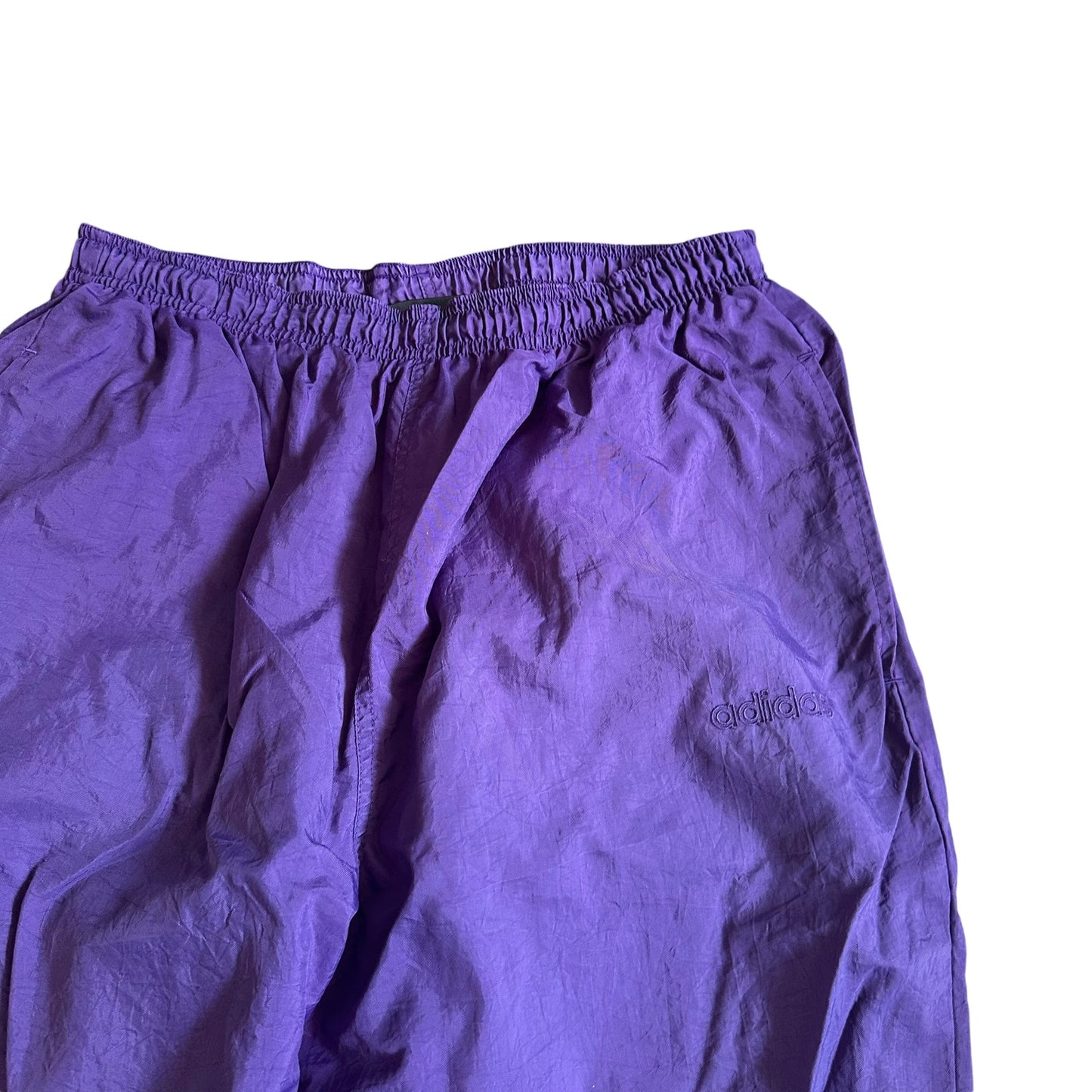 Vintage Purple Adidas TrackPants Sweatpants Mens Large