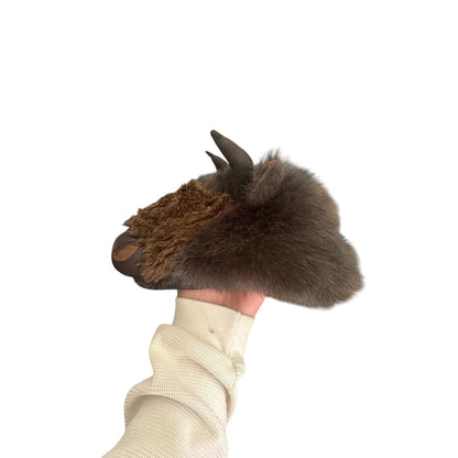 Buffalo Bison Cap Hat Head Cover One Size