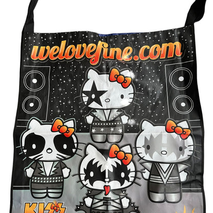 HelloKitty KISS AdventureTime ComicCon GIANT Tote Bag 2012 RARE