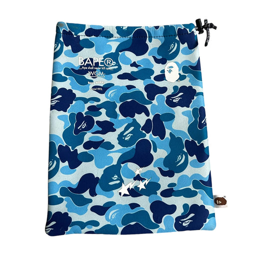 BAPE ABC Blue Gadgets Pouch Big Bag SS18