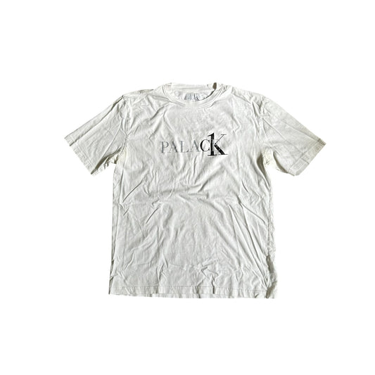 Calvin Klein x Palace Collab White Tee T-Shirt Mens Large