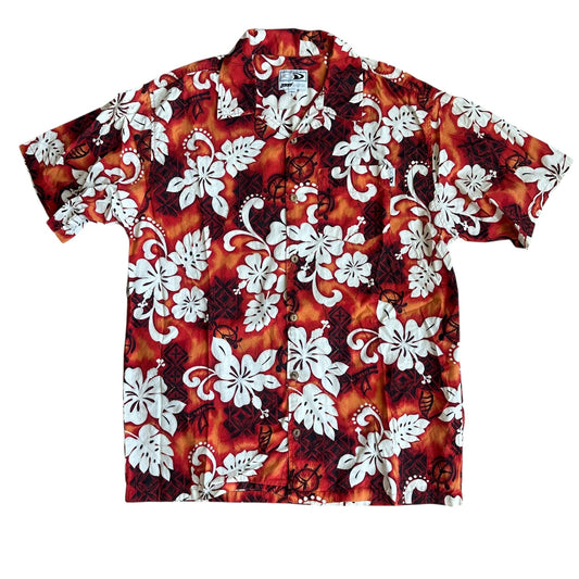 Good Vibes Vintage Hawaiian Shirt Mens XL