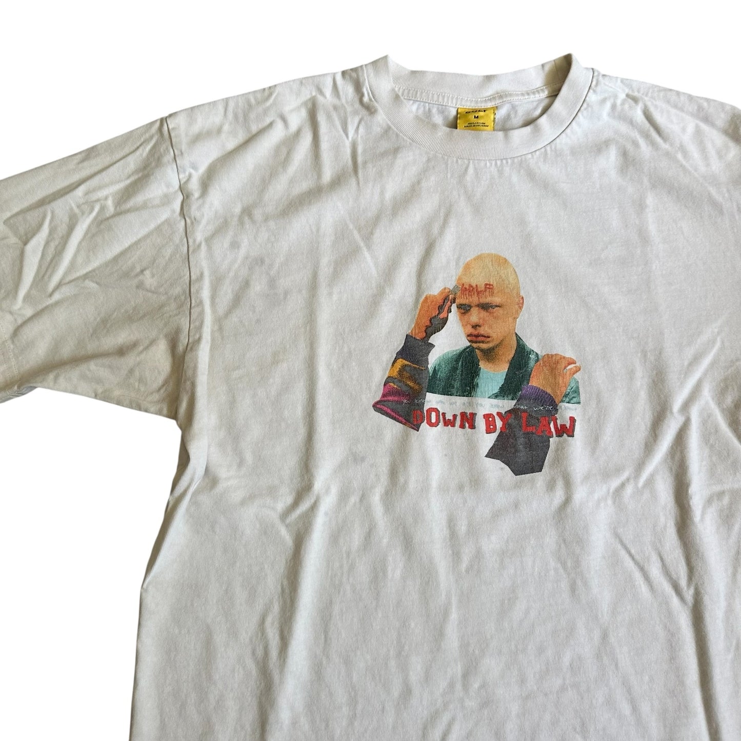 Golf Wang Down By Law White Box Cut Tee Shirt Mens Medium